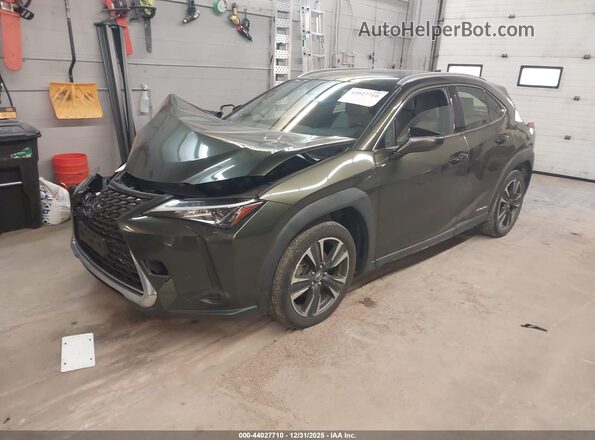 JTHU9JBH9K2019930 2019 LEXUS UX 250H Green Przód lewy
