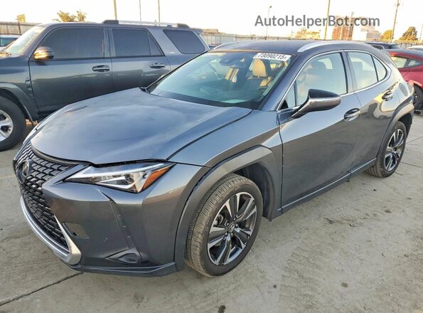 JTHX3JBH0N2049305 2022 LEXUS UX Charcoal Vista tres cuartos delantera izquierda