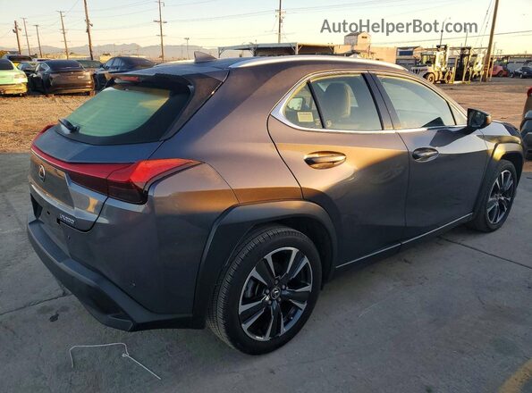 JTHX3JBH0N2049305 2022 LEXUS UX Charcoal Trasero derecho