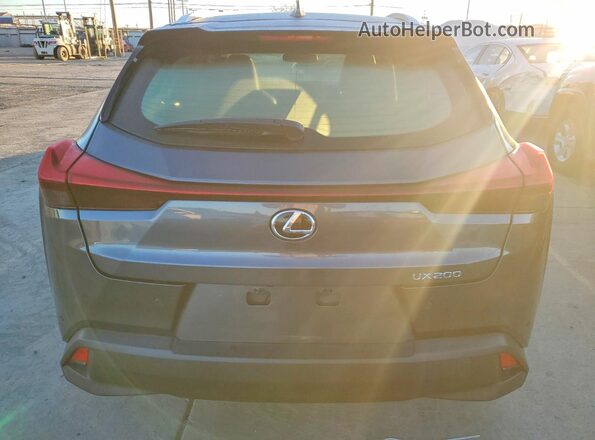 JTHX3JBH0N2049305 2022 LEXUS UX Charcoal Vista trasera