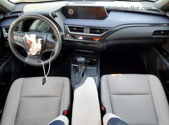 JTHX3JBH0N2049305 2022 LEXUS UX Charcoal Vista del salpicadero