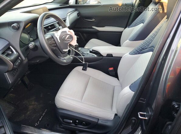 JTHX3JBH0N2049305 2022 LEXUS UX Charcoal Vista interior delantera