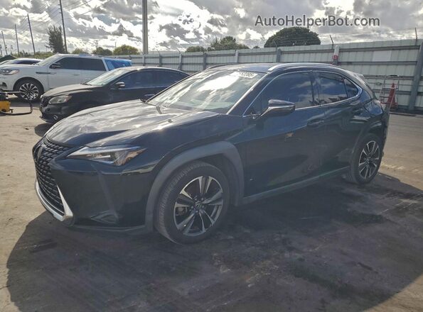 JTHX3JBH7L2022258 2020 LEXUS UX Черный Передняя левая четверть