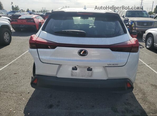 JTHX3JBH9L2022505 2020 LEXUS UX White Հետևի տեսք