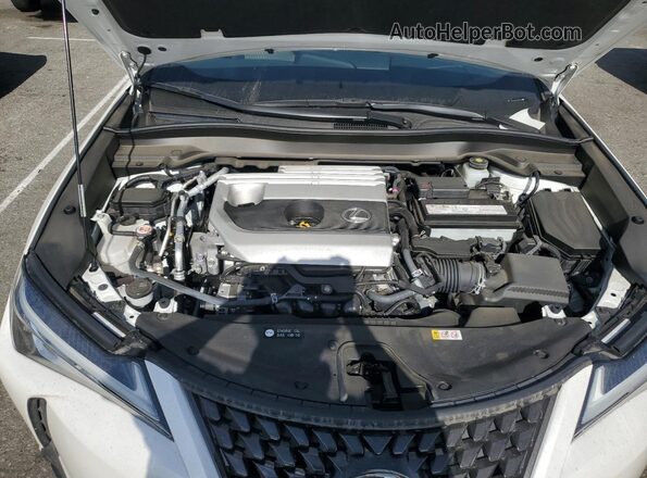 JTHX3JBH9L2022505 2020 LEXUS UX White Սալոնի հետևի տեսք