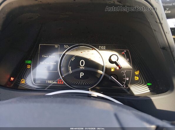 JTHX6JBH2R2186257 2024 LEXUS UX 250H Black Вид задніх сидінь