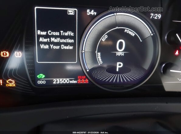 JTHX6JBH5R2168271 2024 LEXUS UX 250H Gray Widok tylnych siedzeń