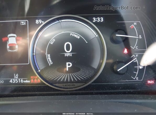 JTHX6JBH9L2066611 2020 LEXUS UX 250H Серый Вид задних сидений