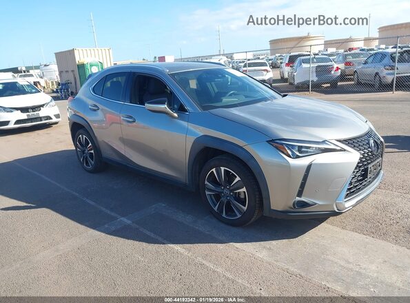 JTHX6JBH9L2066611 2020 LEXUS UX 250H Серый Передняя правая четверть