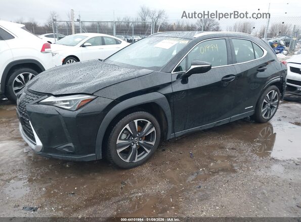 JTHX9JBH3N2057803 2022 LEXUS UX 250H Черный Передняя левая четверть