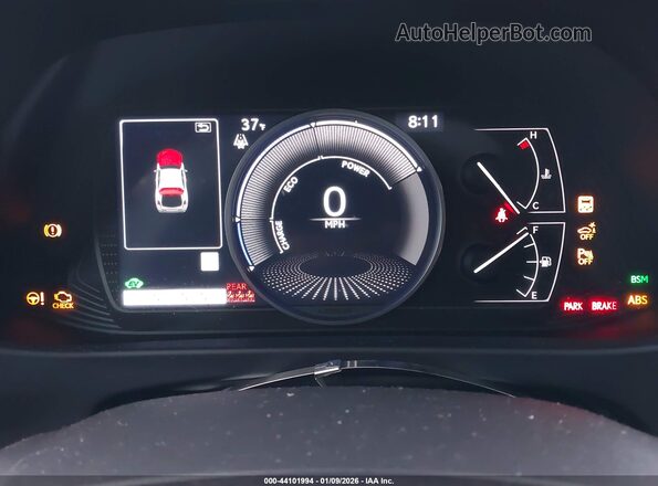 JTHX9JBH3N2057803 2022 LEXUS UX 250H Черный Вид задних сидений