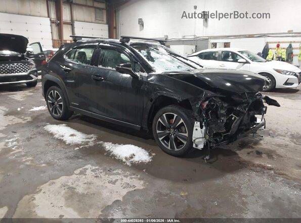 JTHX9JBH7M2052943 2021 LEXUS UX 250H Черный Передняя правая четверть