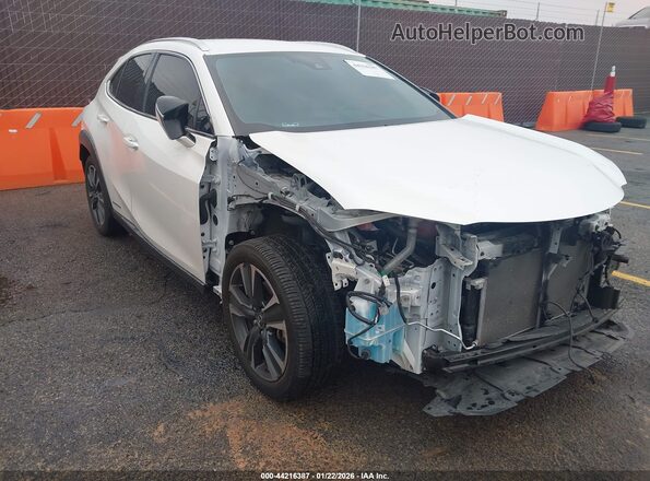 JTHX9JBH9L2035902 2020 LEXUS UX 250H Белый Передняя правая четверть