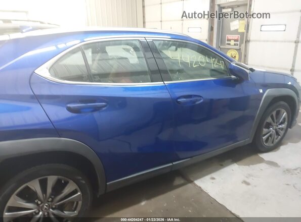 JTHY3JBH2K2007704 2019 LEXUS UX 200 Blue Vista interior trasera