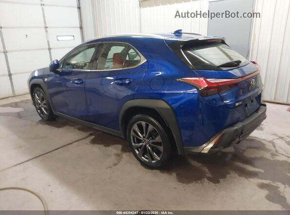 JTHY3JBH2K2007704 2019 LEXUS UX 200 Blue Trasero izquierdo