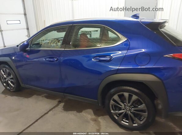 JTHY3JBH2K2007704 2019 LEXUS UX 200 Blue Vista interior de 360 grados