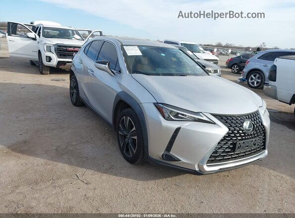 JTHY3JBH4K2004397 2019 LEXUS UX 200 Silver Передня права чверть