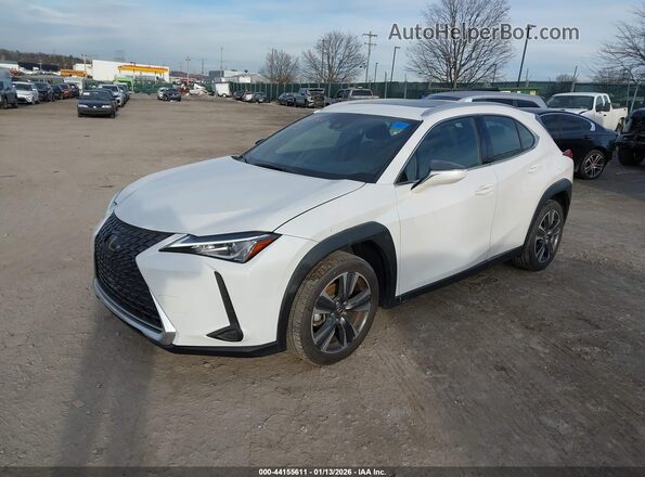 JTHY3JBH5K2014551 2019 LEXUS UX 200 White Przód lewy