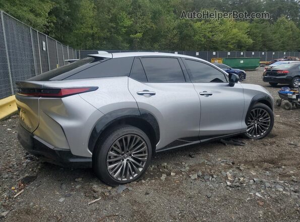 JTJAAAAB1PA002302 2023 LEXUS RZ Серебряный Задняя правая четверть