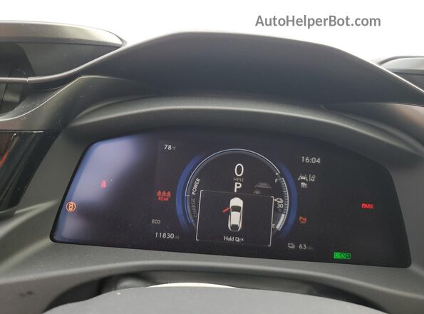JTJAAAAB5RA025083 2024 LEXUS RZ Серый Вид щитка приборов