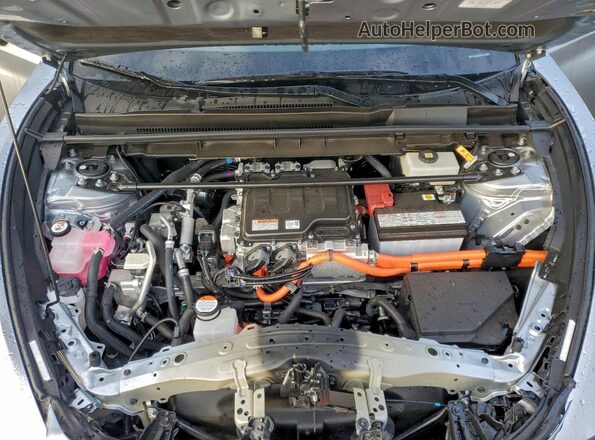 JTJAAAAB6PA017992 2023 LEXUS RZ Серебряный Вид подкапотного пространства