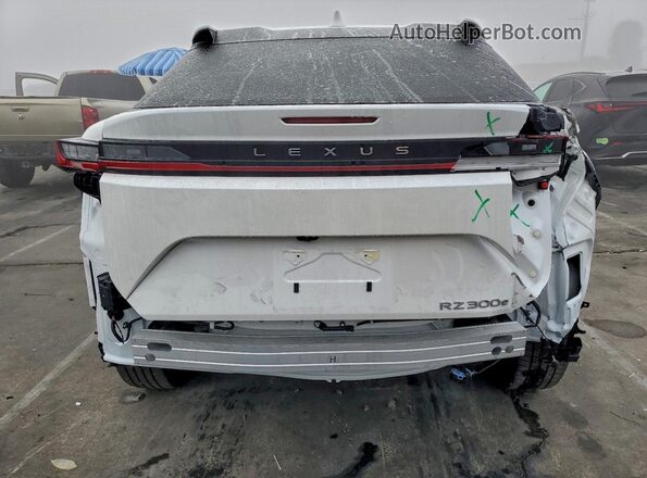 JTJABABBXSA012413 2025 LEXUS RZ Белый Вид сзади