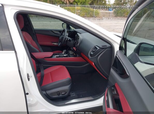 JTJAKCEZXS5037082 2025 LEXUS NX 350H Белый Вид салона спереди