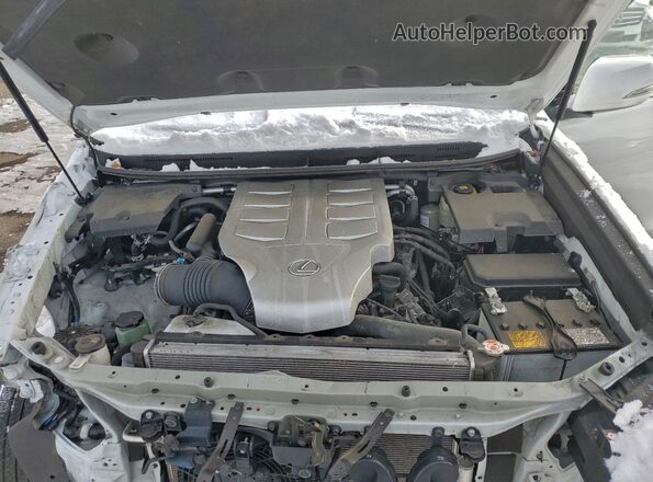JTJAM7BX0M5269147 2021 LEXUS GX Белый Вид подкапотного пространства