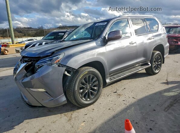 JTJAM7BX1M5296986 2021 LEXUS GX Серый Передняя левая четверть