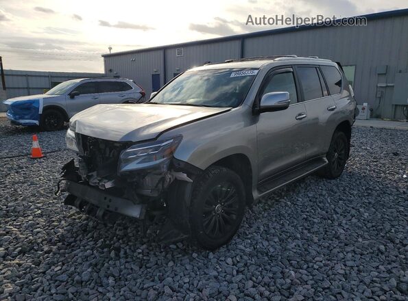 JTJAM7BX3L5242457 2020 LEXUS GX Серебряный Передняя левая четверть