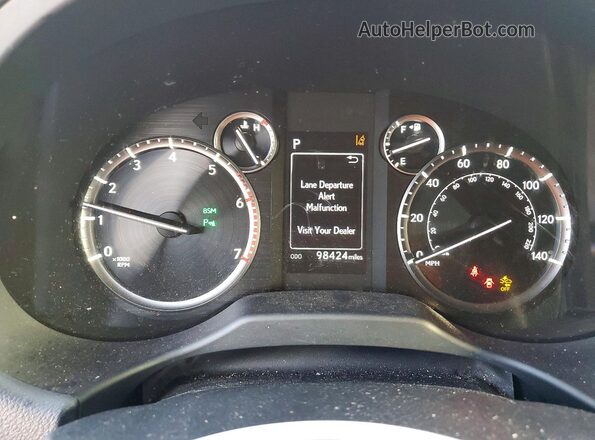 JTJAM7BX3L5242457 2020 LEXUS GX Серебряный Вид щитка приборов