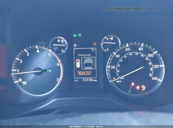 JTJAM7BX5L5243805 2020 LEXUS GX 460 Белый Вид задних сидений