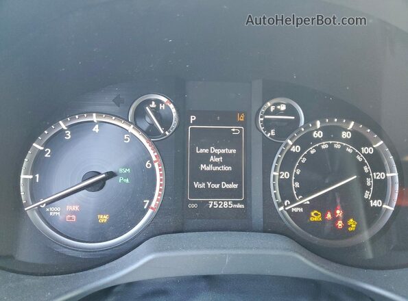 JTJAM7BX6M5269184 2021 LEXUS GX Белый Вид щитка приборов