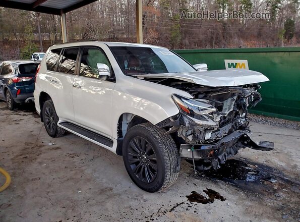 JTJAM7BX6M5272358 2021 LEXUS GX Белый Передняя правая четверть