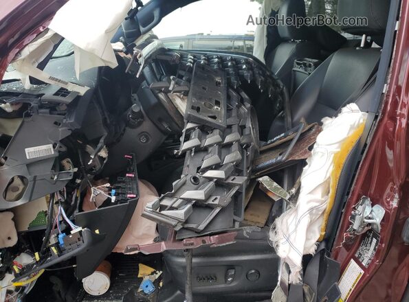 JTJAM7BX7L5242803 2020 LEXUS GX Бордовый Вид салона спереди