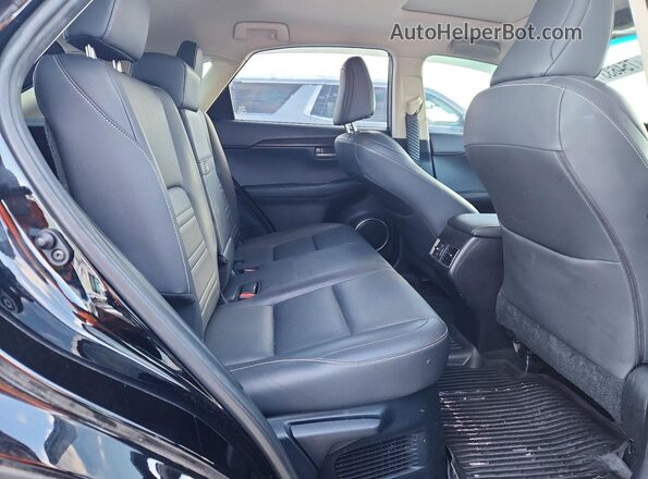 JTJBARBZ0G2087772 2016 LEXUS NX Black უკანა სალონის ხედი