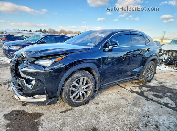 JTJBARBZ0G2087772 2016 LEXUS NX Black წინა მარცხენა ხედი სამი მეოთხედიდან
