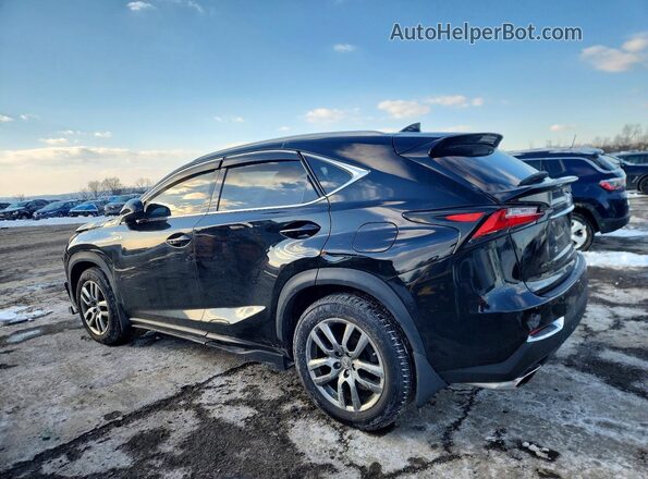 JTJBARBZ0G2087772 2016 LEXUS NX Black უკანა მარცხენა