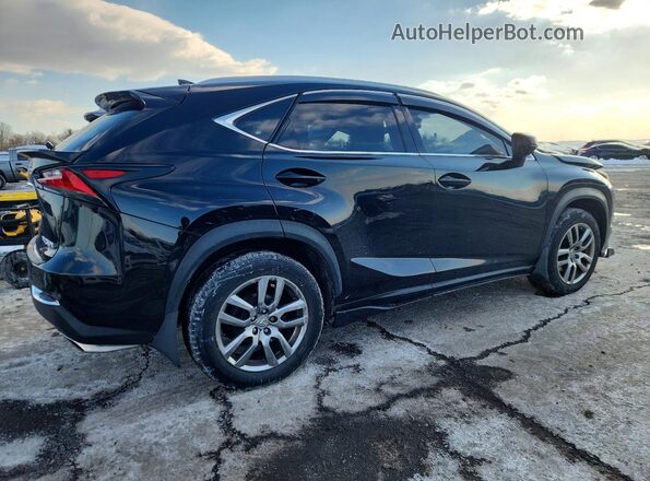 JTJBARBZ0G2087772 2016 LEXUS NX Black უკანა მარჯვენა
