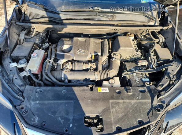 JTJBARBZ0G2087772 2016 LEXUS NX Black ძრავის განყოფილების ხედი