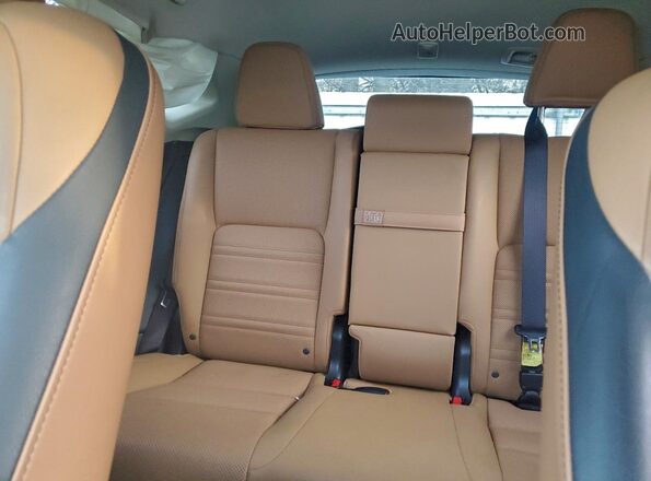 JTJBARBZ0H2103227 2017 LEXUS NX Silver Widok tylnych siedzeń