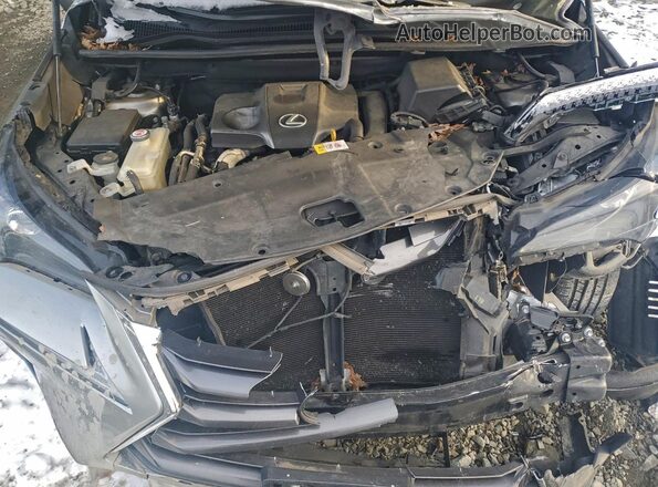 JTJBARBZ0H2103227 2017 LEXUS NX Silver Widok komory silnika