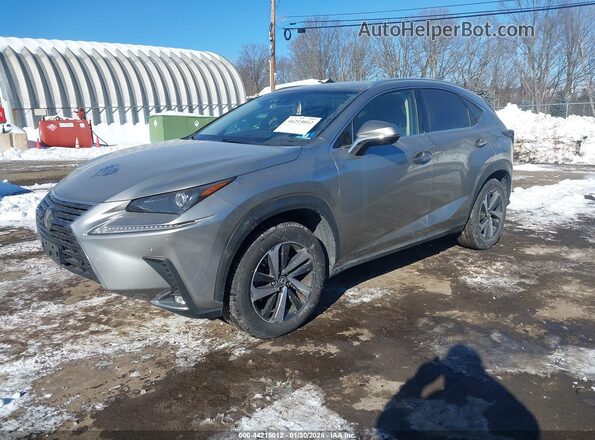 JTJBARBZ0J2178922 2018 LEXUS NX 300 Серебряный Передняя левая четверть