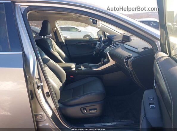 JTJBARBZ0J2178922 2018 LEXUS NX 300 Серебряный Вид салона спереди