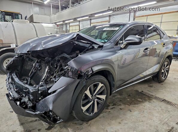 JTJBARBZ1J2175138 2018 LEXUS NX Charcoal Przód lewy