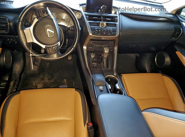 JTJBARBZ2G2085490 2016 LEXUS NX Черный Вид панели приборов