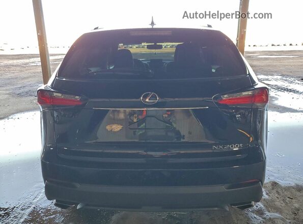 JTJBARBZ2G2085490 2016 LEXUS NX Черный Вид сзади