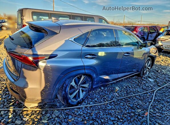 JTJBARBZ2J2150135 2018 LEXUS NX Серый Задняя правая четверть