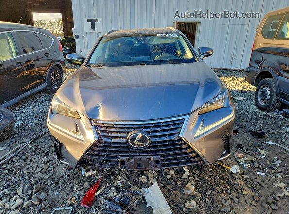 JTJBARBZ2J2150135 2018 LEXUS NX Серый Вид спереди