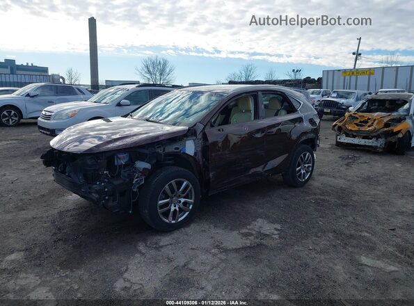 JTJBARBZ3G2061862 2016 LEXUS NX 200T Brown Przód lewy